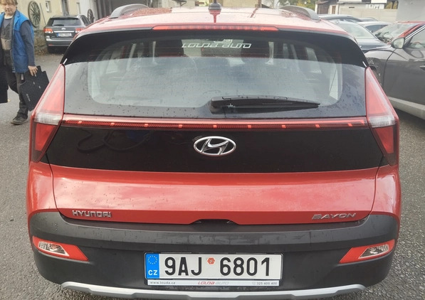 Hyundai Bayon cena 39000 przebieg: 7332, rok produkcji 2022 z Mława małe 137